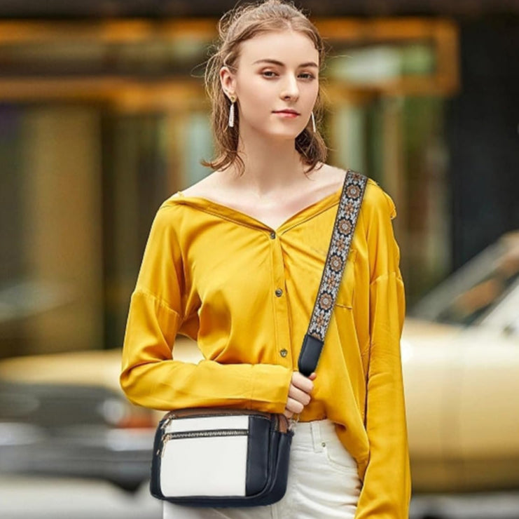Moon Refined Leather Shoulder Bag - MOOD Melbourne