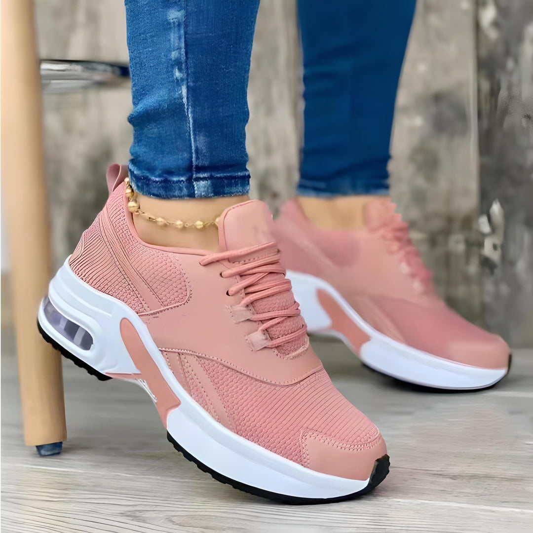 Women's Platform Walking Trainers | High Grip Sport Shoes