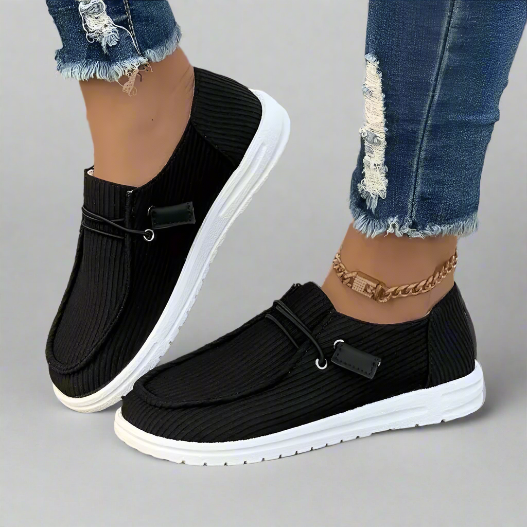 Women's Slip On Loafers | Walking Comfort Flat Moccasins