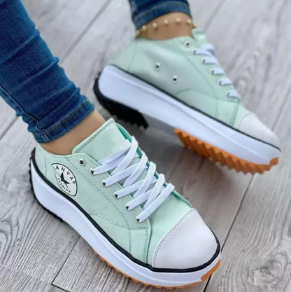 Women's Casual Sneakers | Comfortable Lace-up Design