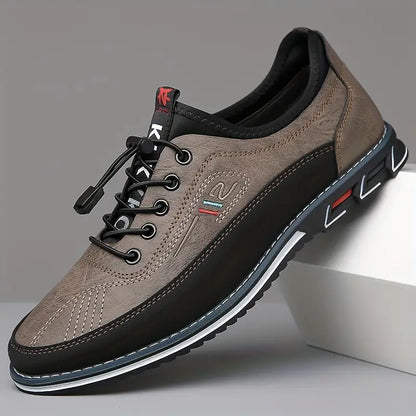 Men's Walking Oxford Shoes | Breathable, Slip On