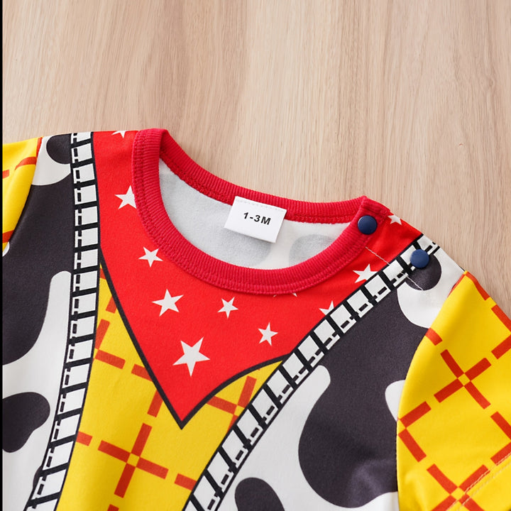 Baby Toy Halloween Costume Cowboy Romper