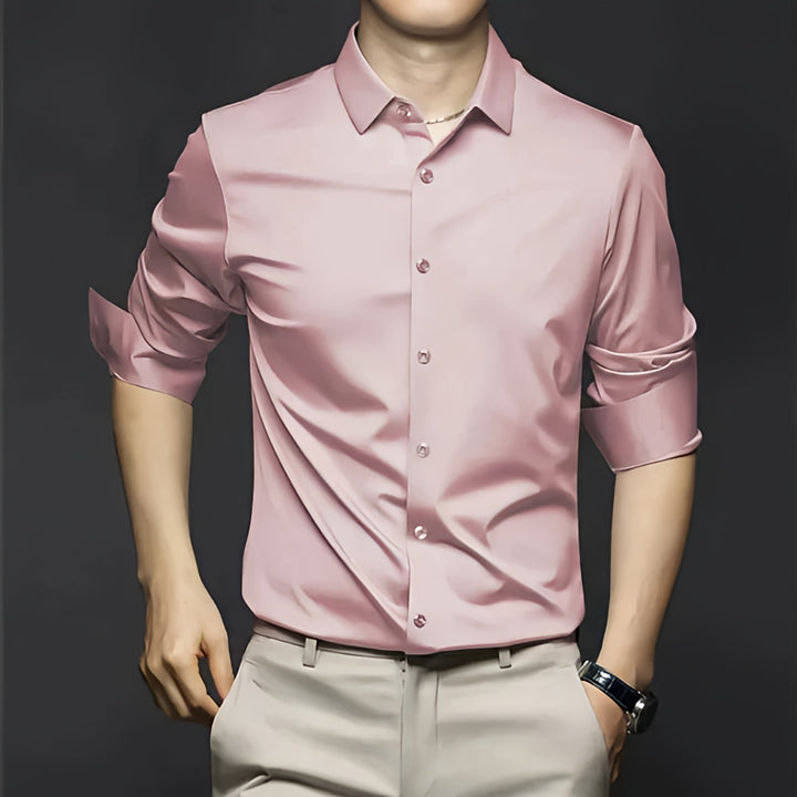 Men's Designer Long Sleeve Shirt | Slim Fit Casual