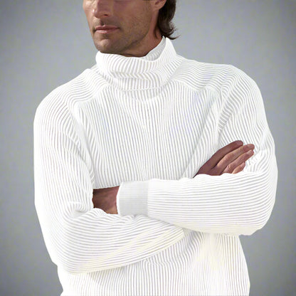 Men's Knitted Jumper | Turtleneck Winter Sweater