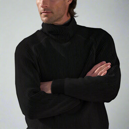 Men's Knitted Jumper | Turtleneck Winter Sweater