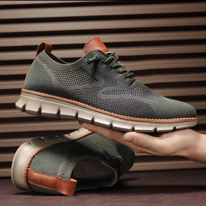 Men’s Walking Knit Sneakers | Lightweight, Work Shoes