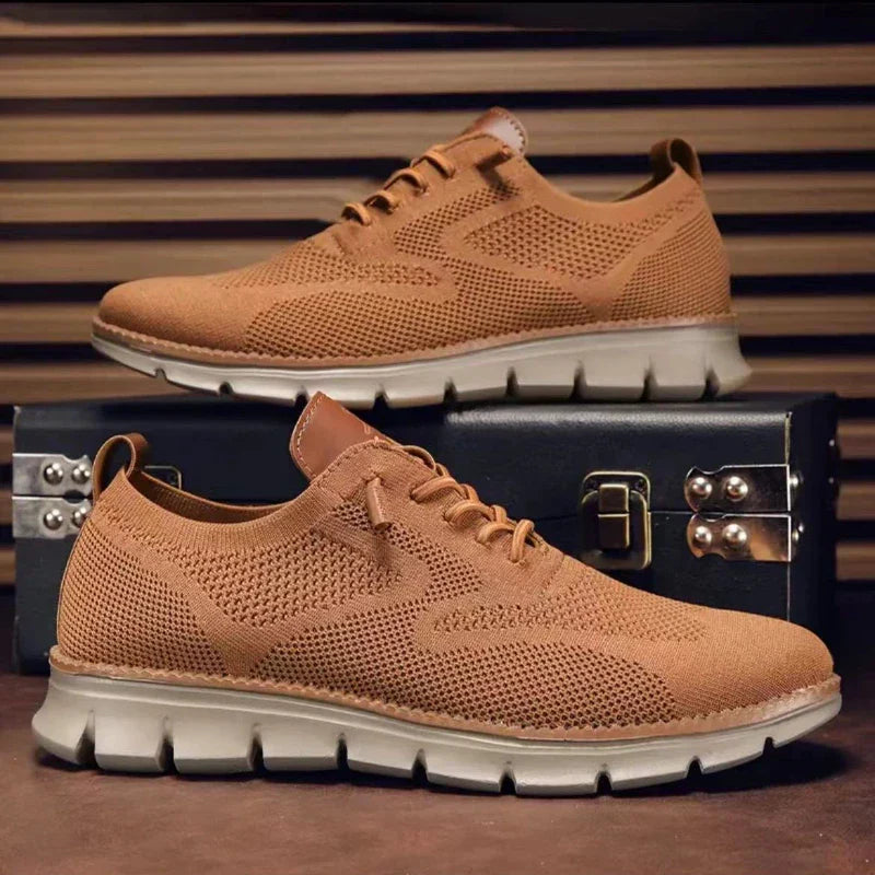 Men’s Walking Knit Sneakers | Lightweight, Work Shoes