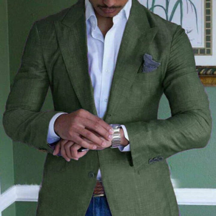 Men's Lightweight Plaid Blazer | Slim Fit, Formal