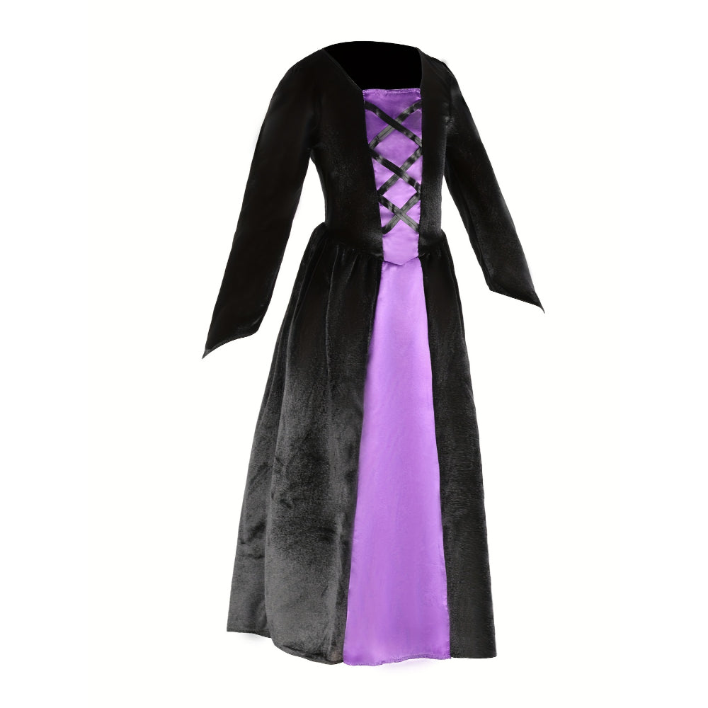 Halloween Kids Vampire Costume Long Dress