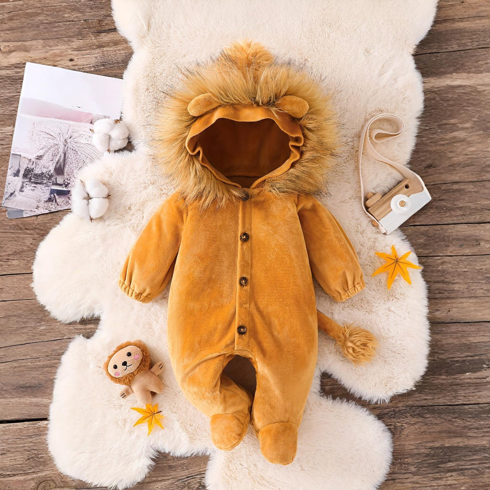 Halloween Baby Lion Costume Onesie