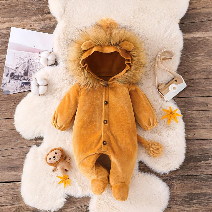 Halloween Baby Lion Costume Onesie