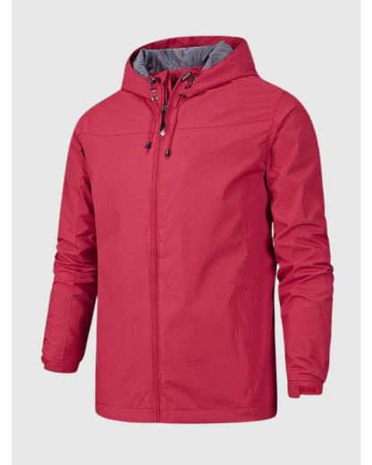 Men's Waterproof Jacket | Lightweight Raincoat Hood