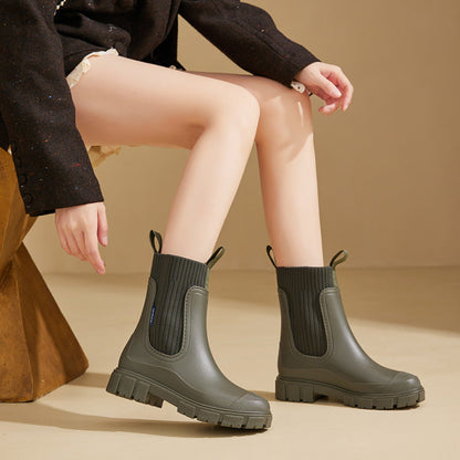 Fudus | Gummistiefel Wasserdicht Mit Rutschfester Sohle, Perfekt Für Regenwetter - Image 1