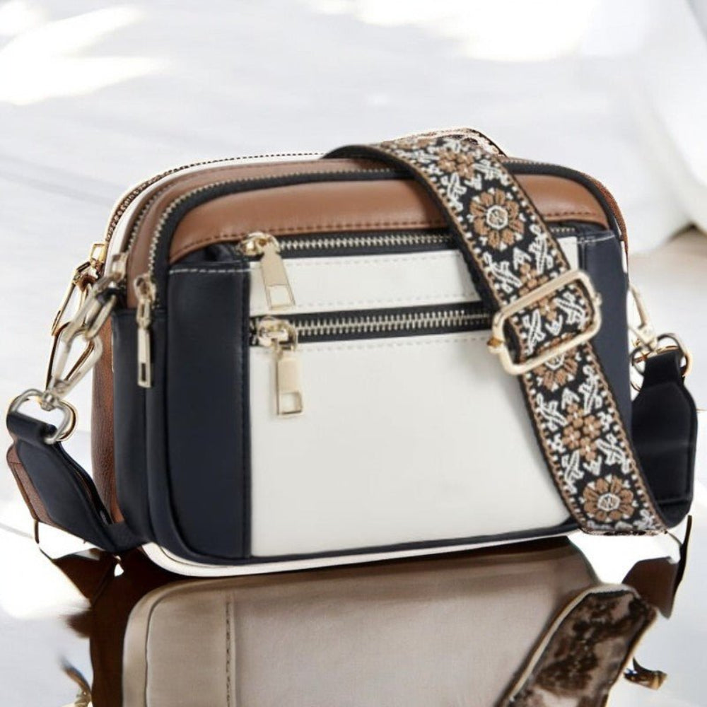 Moon Refined Leather Shoulder Bag - MOOD Melbourne