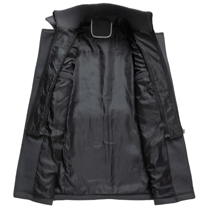 Men’s Winter Wool Coat | Long Warm Overcoat