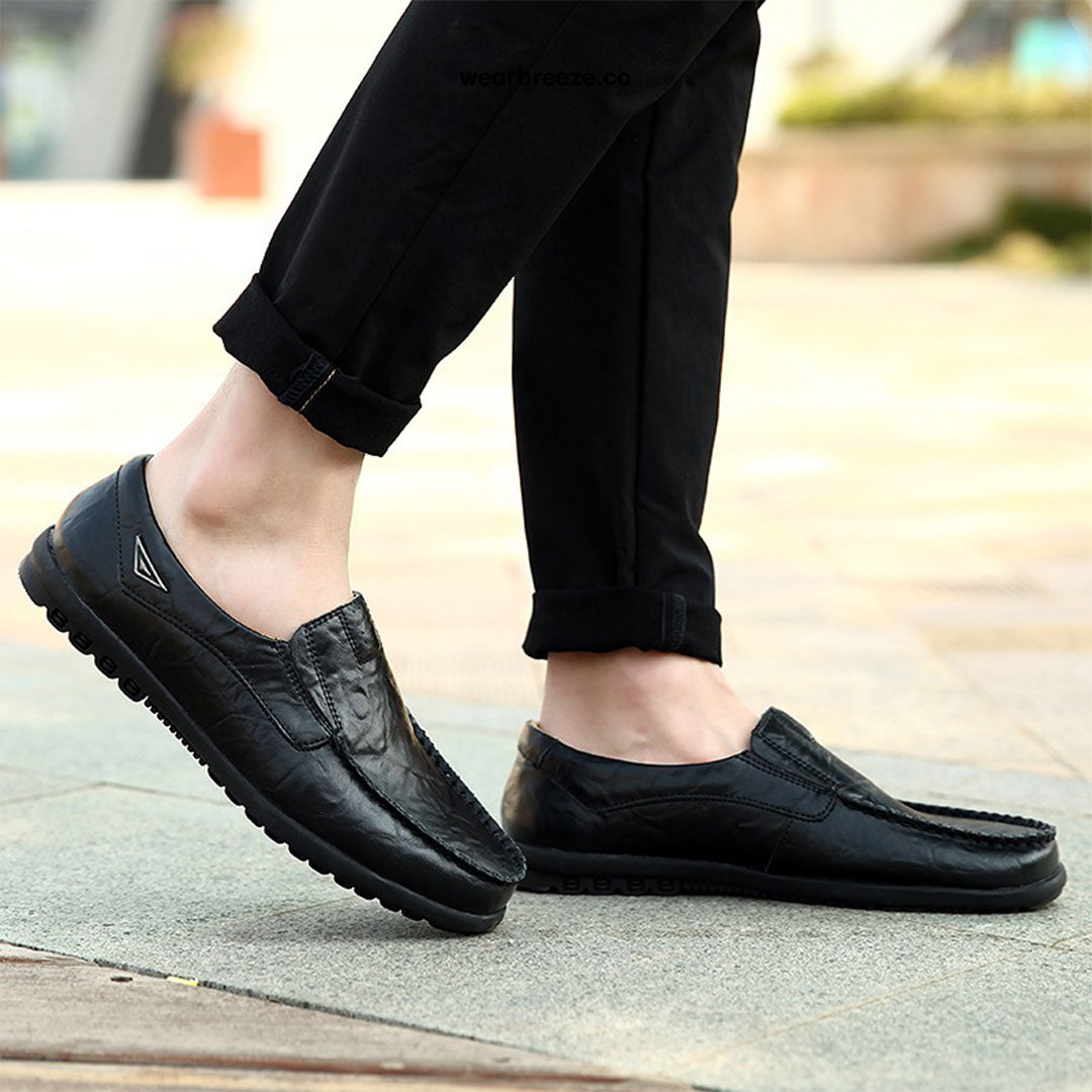 Men’s Slip On Loafers Shoes | Work Walking Comfort