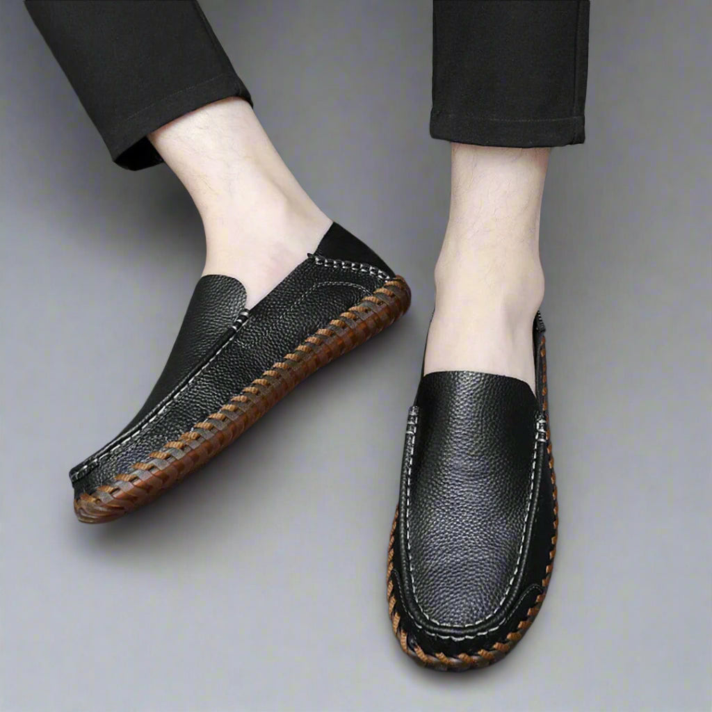 Men’s Slip On Loafers Shoes | Walking Work Comfort