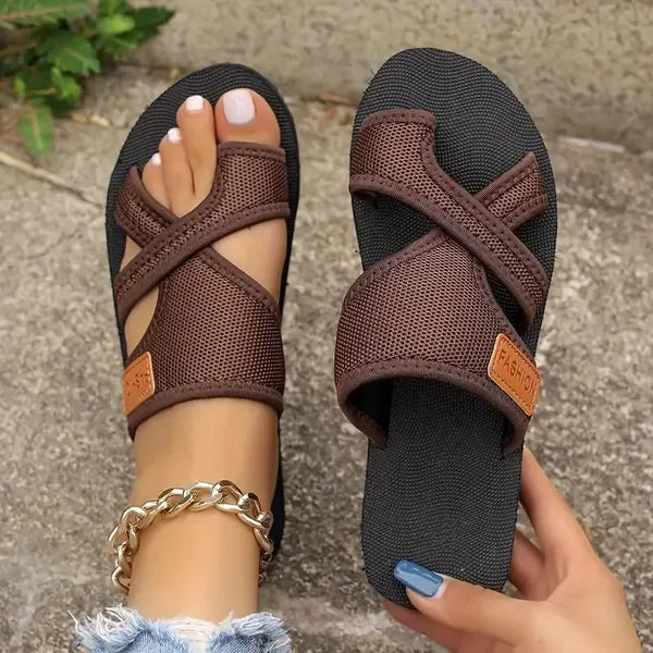 Women’s Orthopedic Slip On Sandals | Arch Support Walking