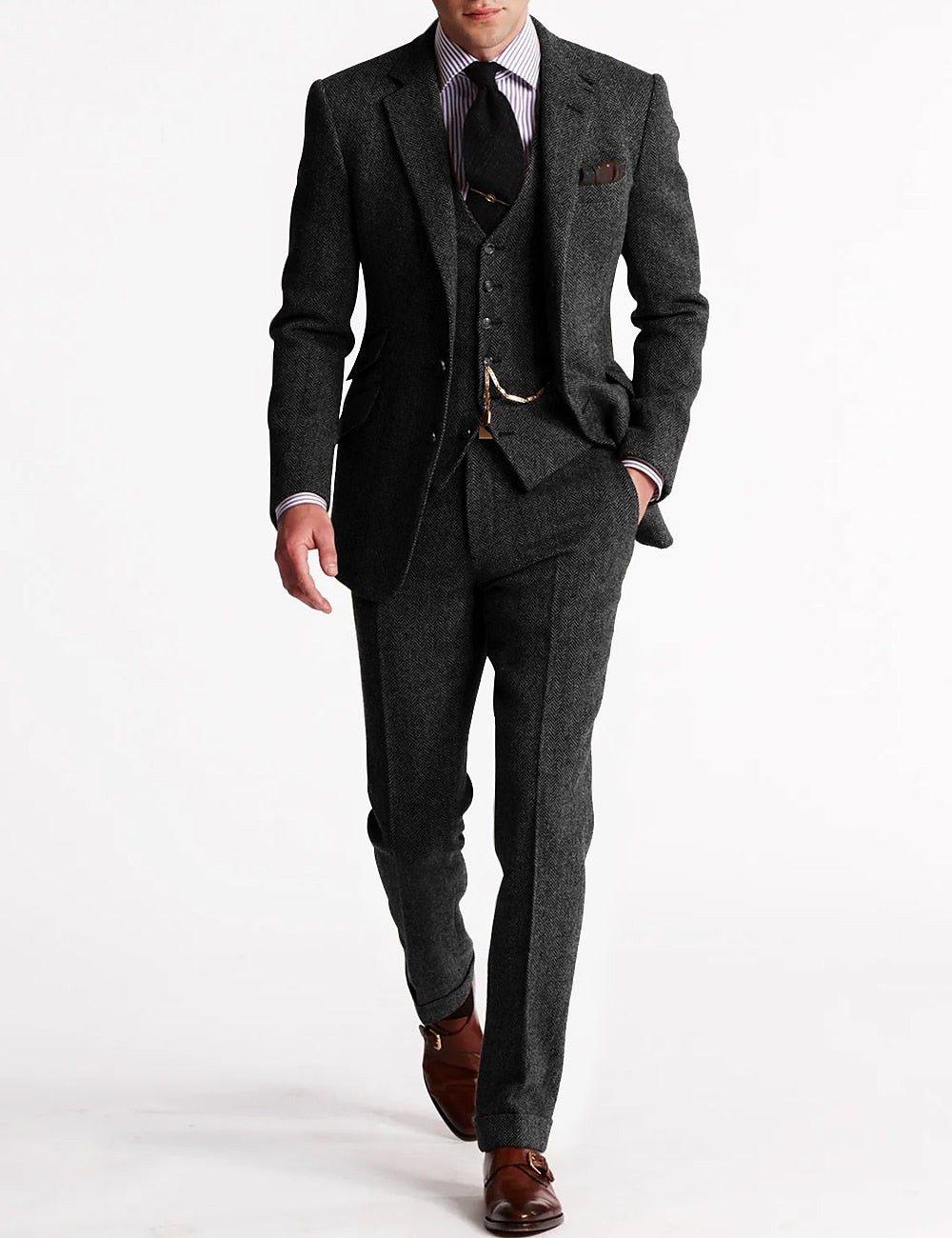 Men's Formal Two Piece Set | Trouser and Top