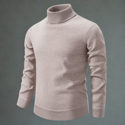 Men’s Knitted Turtleneck Sweater | Warm Long Sleeve