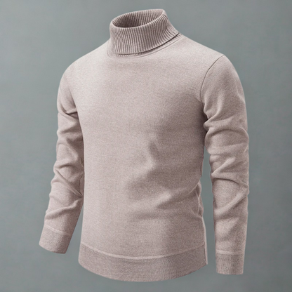 Men's Knitted Jumper | Turtleneck Winter Sweater