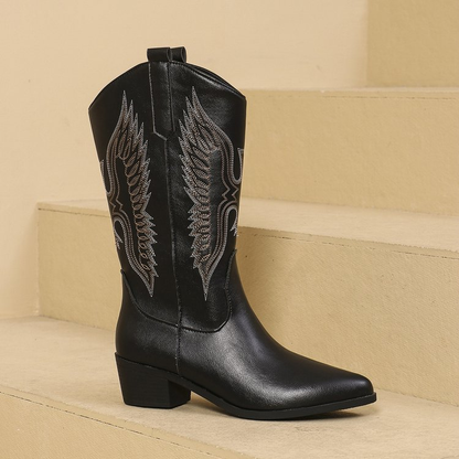 Women’s Knee High Cowgirl Boots | Heeled Western