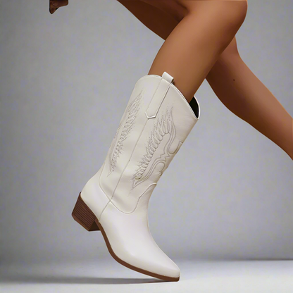 Women’s Knee High Cowgirl Boots | Heeled Western