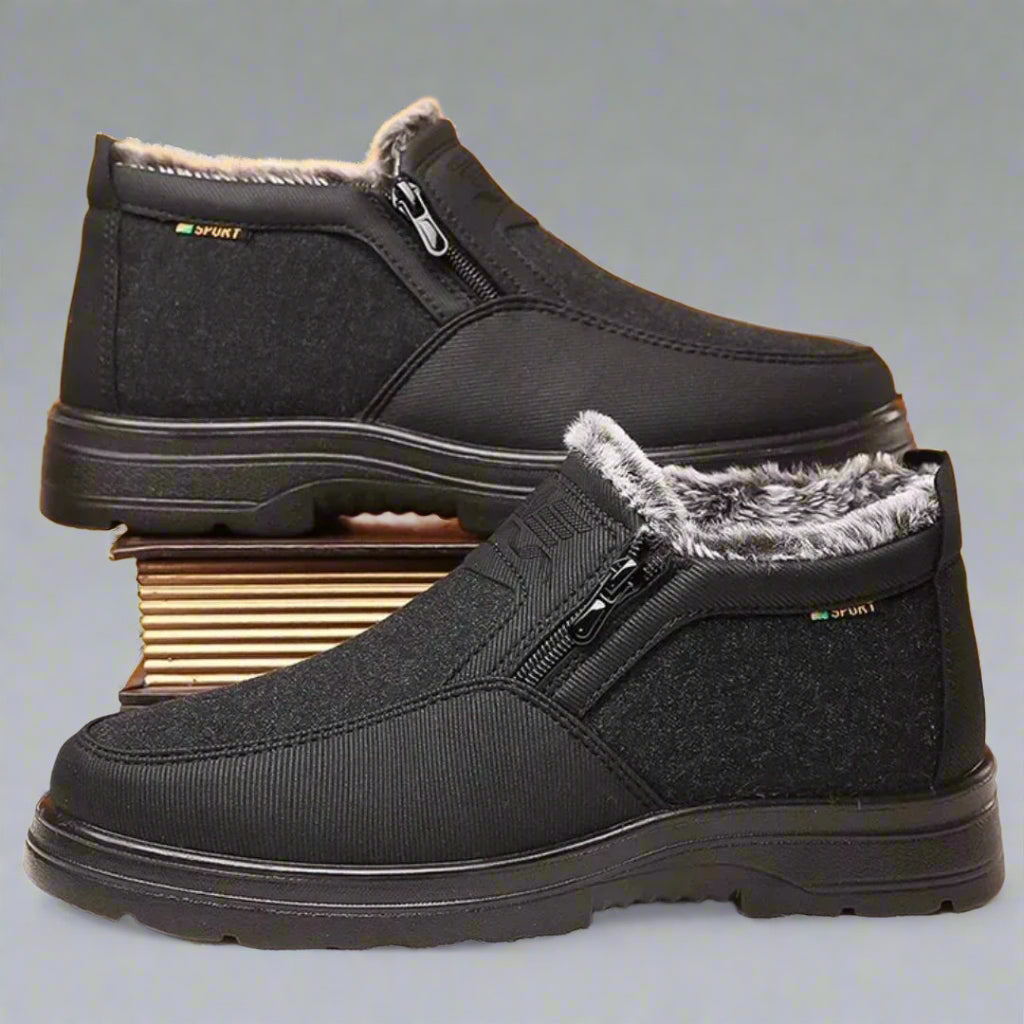Men's Winter Snow Boots | Slip On, Ankle