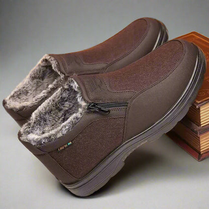 Men's Winter Snow Boots | Slip On, Ankle