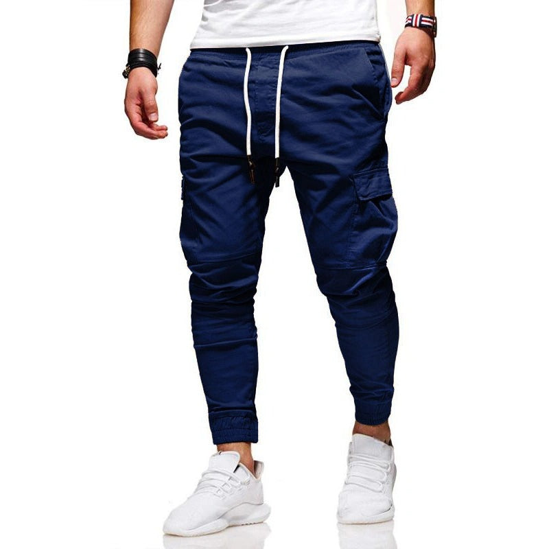 Men’s Cargo Jogger Pants | Slim Fit, Drawstring Waist