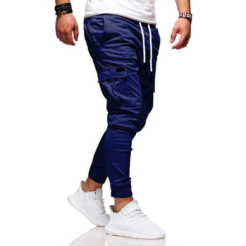 Men’s Cargo Jogger Pants | Slim Fit, Drawstring Waist