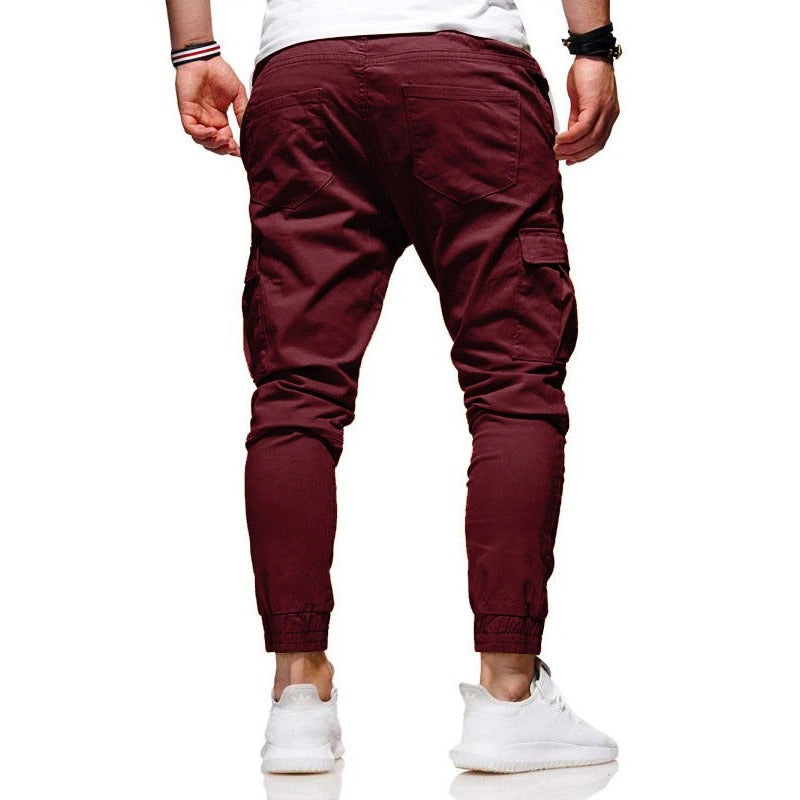Men’s Cargo Jogger Pants | Slim Fit, Drawstring Waist