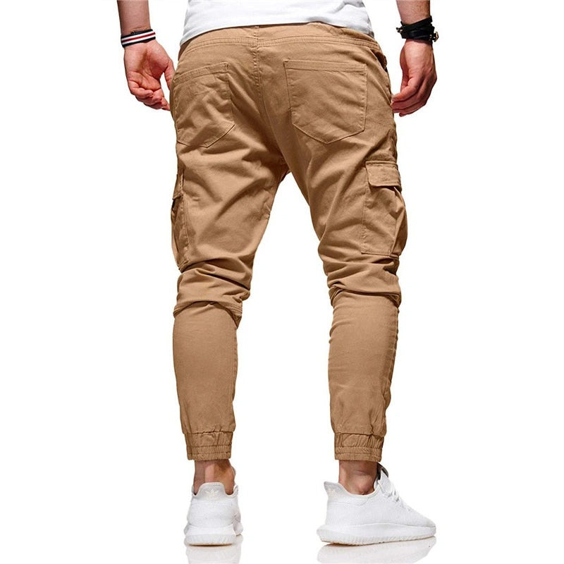 Men’s Cargo Jogger Pants | Slim Fit, Drawstring Waist
