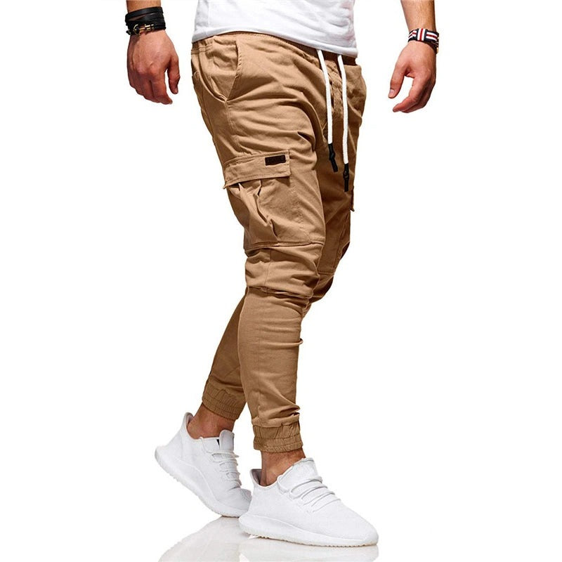 Men’s Cargo Jogger Pants | Slim Fit, Drawstring Waist