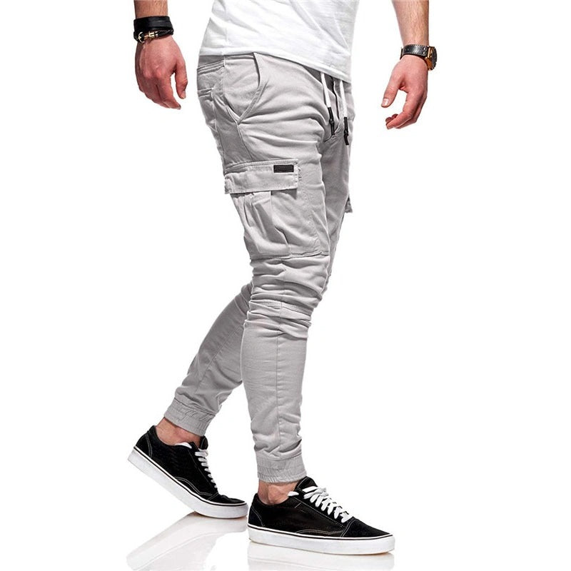 Men’s Cargo Jogger Pants | Slim Fit, Drawstring Waist