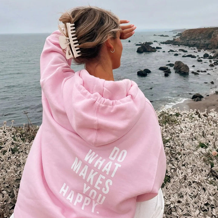 Women Oversized Pullover Hoodie Sweatshirt | Casual Long Sleeve