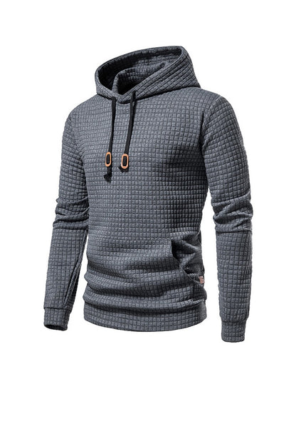 Men’s Knitted Hoodie Sweater | Long Sleeve, Pullover