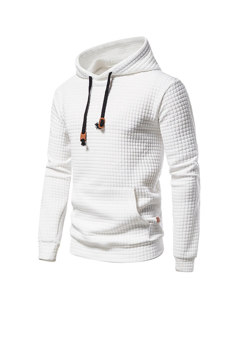 Men’s Knitted Hoodie Sweater | Long Sleeve, Pullover