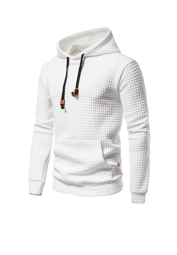 Men’s Knitted Hoodie Sweater | Long Sleeve, Pullover