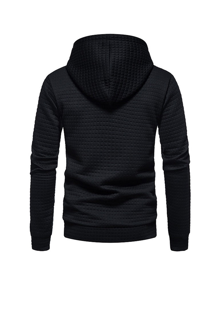 Men’s Knitted Hoodie Sweater | Long Sleeve, Pullover