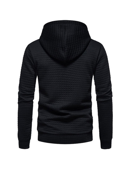 Men’s Knitted Hoodie Sweater | Long Sleeve, Pullover