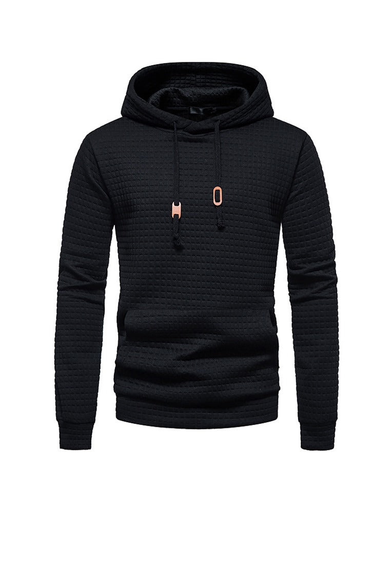 Men’s Knitted Hoodie Sweater | Long Sleeve, Pullover