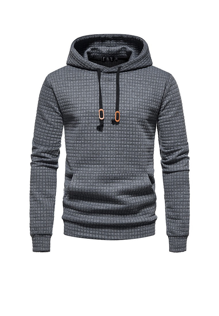 Men’s Knitted Hoodie Sweater | Long Sleeve, Pullover