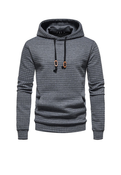 Men’s Knitted Hoodie Sweater | Long Sleeve, Pullover