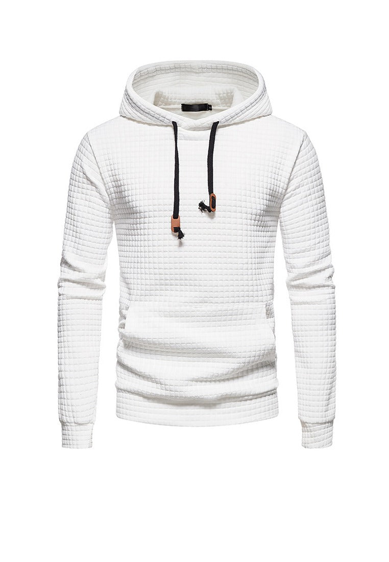 Men’s Knitted Hoodie Sweater | Long Sleeve, Pullover