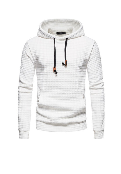 Men’s Knitted Hoodie Sweater | Long Sleeve, Pullover