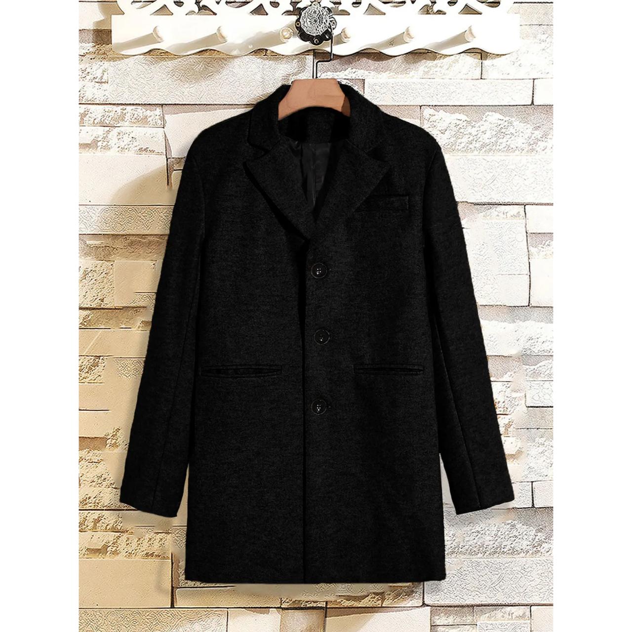 Men's Trench Long Coat | Elegant, Winter