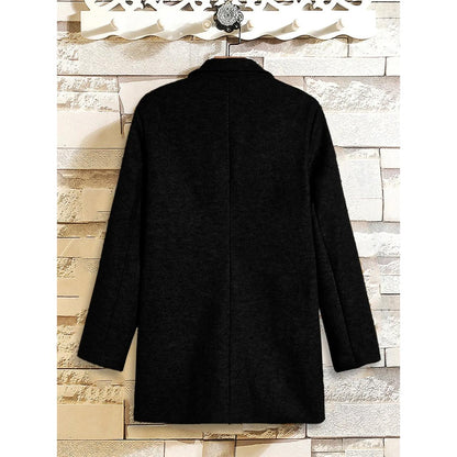 Men's Trench Long Coat | Elegant, Winter