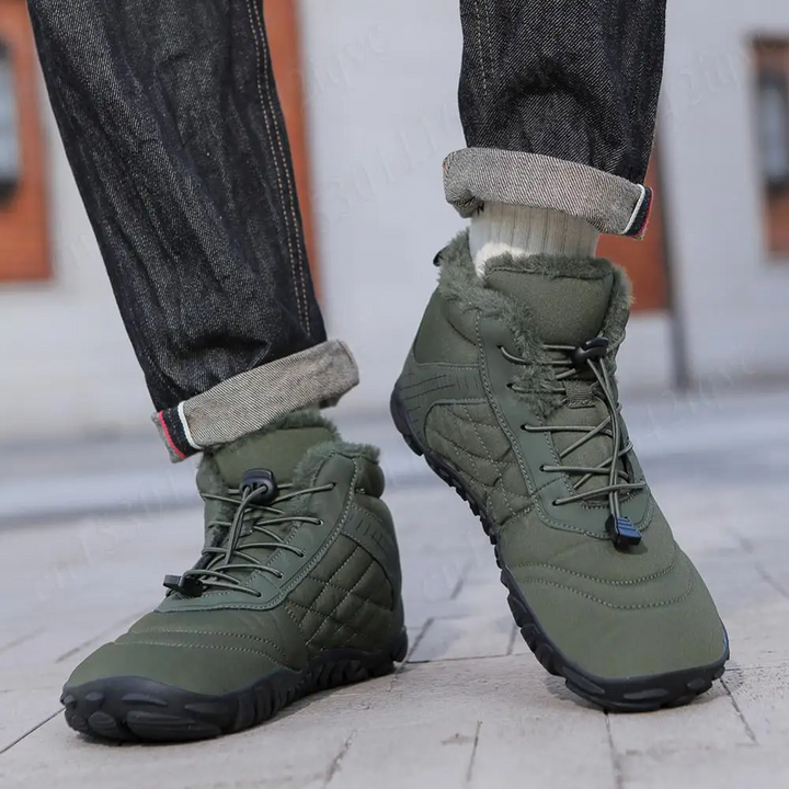 Isolierender Winter-Barfußschuh mit rutschfester Sohle - FrostFit - Unisex - Image 7