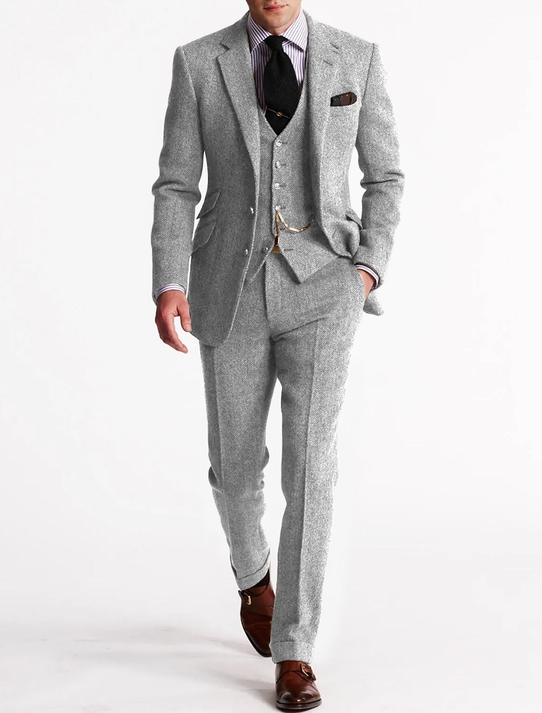 Men's Formal Two Piece Set | Trouser and Top